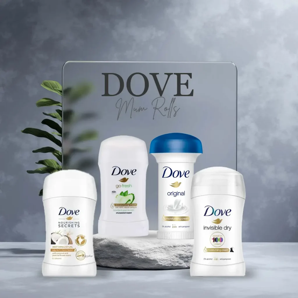 مام رول ضد تعریق قارچی داو dove مدل بیوتی فینیش Beauty Finish