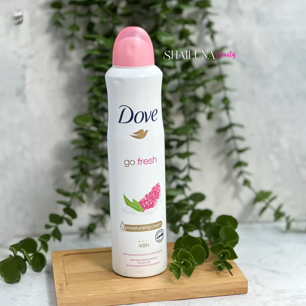 اسپری بدن ضد تعریق داو dove سری Go Fresh با رایحه انار و به لیمو
