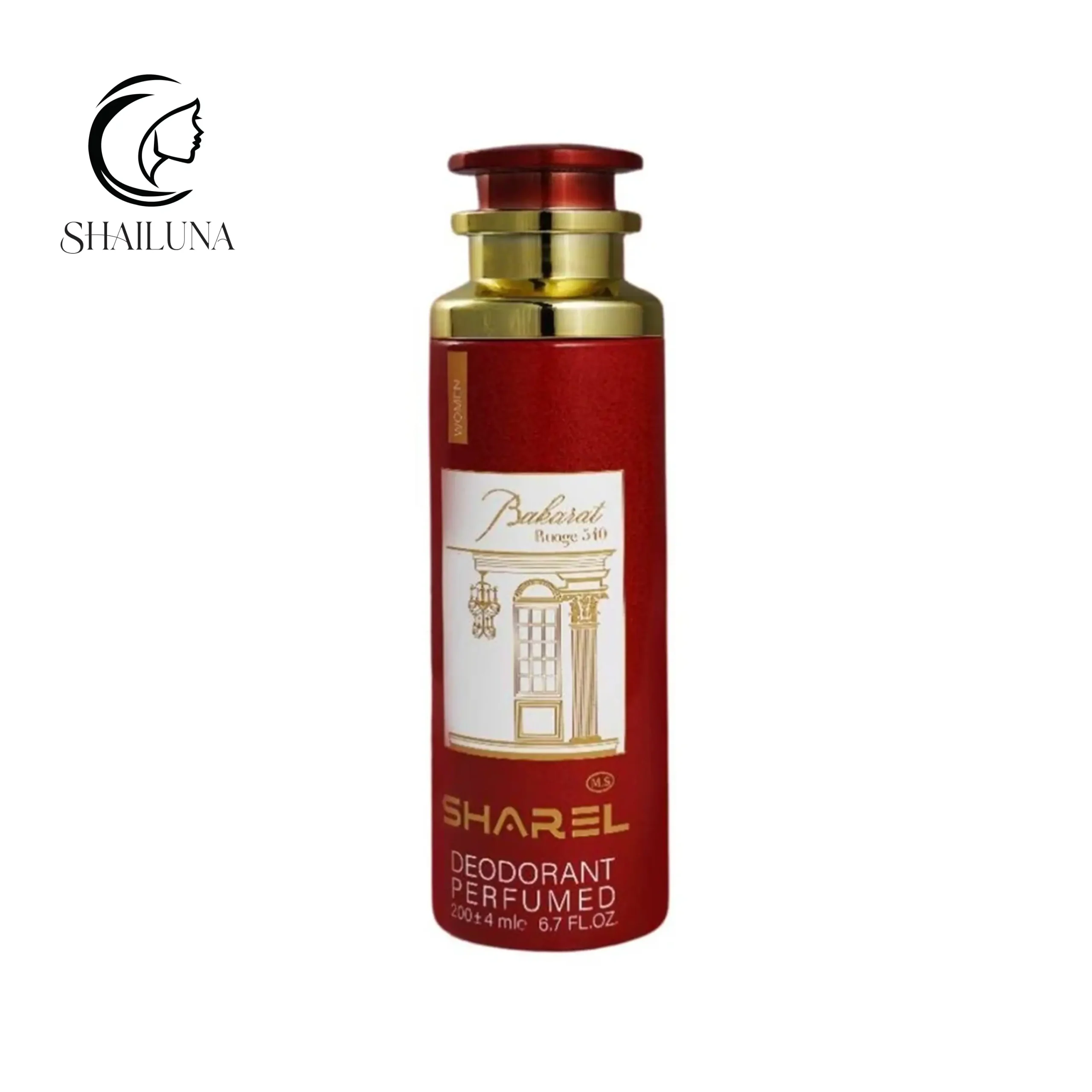 اسپری بدن زنانه شارل رایحه باکارات رژ قرمز sharel  baccarat اسپری بدن زنانه شارل رایحه باکارات رژ قرمز sharel baccarat