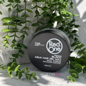 ژل واکس مو مشکی رد وان مدل Red One Aqua Black