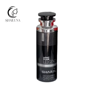 اسپری بدن مردانه شارل رایحه لجند Sharel legend