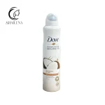اسپری بدن ضد تعریق داو dove مدل NOURISHING SECRETS با رایحه نارگیل و یاس