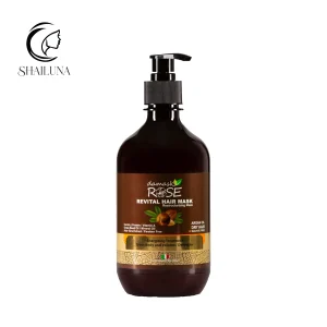 ماسک مو بدون آبکشی داماسک رز DAMASK ROSE مدل آرگان مخصوص موهای خشک