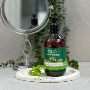 ماسک مو داخل حمام داماسک رز DAMASK ROSE مدل ماکادمیا مناسب موهای رنگ شده و وز