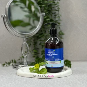 ماسک مو بدون آبکشی داماسک رز DAMASK ROSE مدل کراتینه مناسب موهای آسیب‌دیده و خشک
