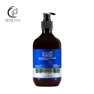 ماسک مو داخل حمام داماسک رز DAMASK ROSE مدل کراتینه مناسب موهای چرب و آسیب دیده